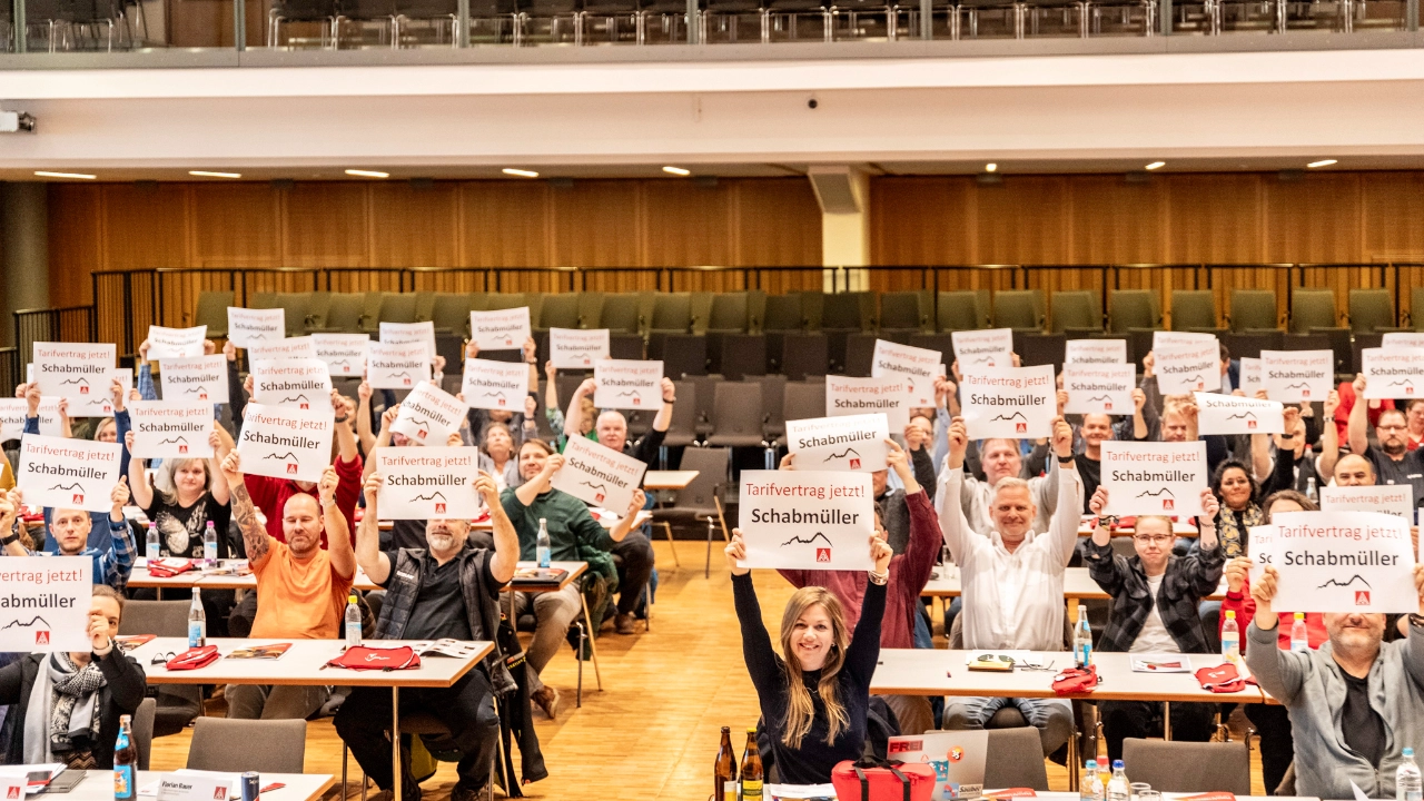 Auf der Delegiertenversammlung