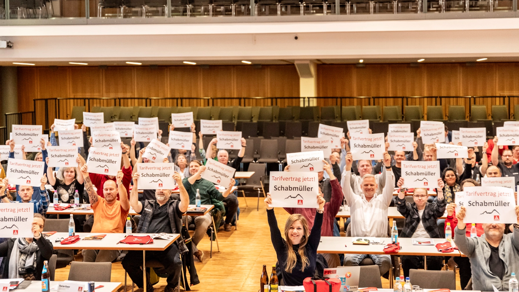 Auf der Delegiertenversammlung