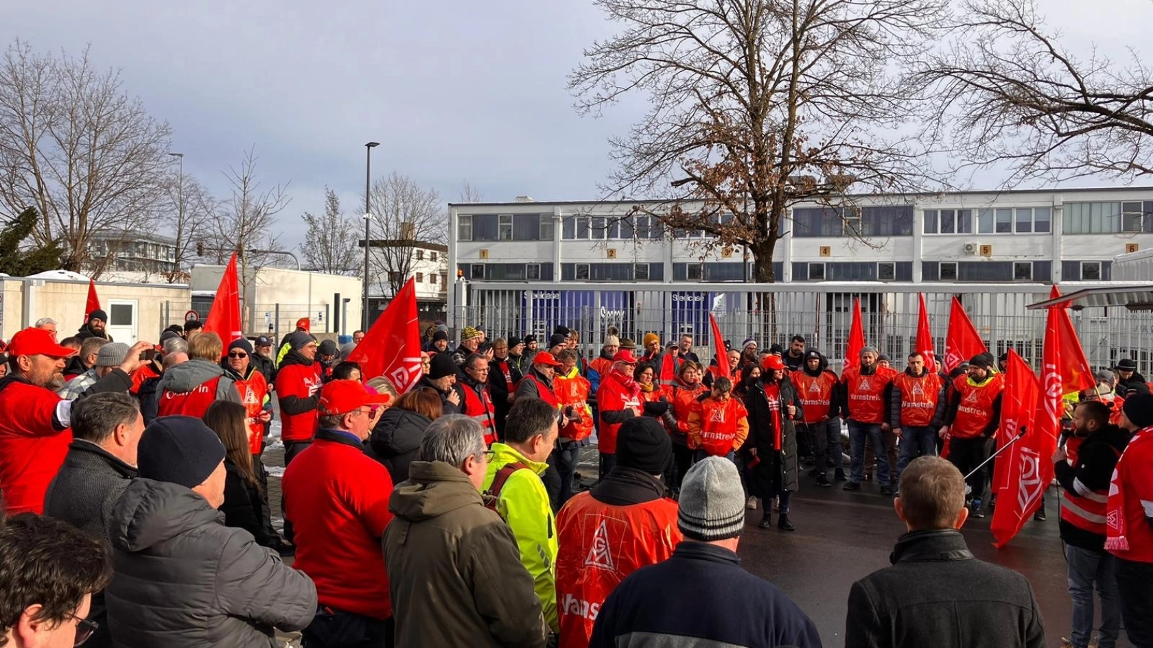 Warnstreik Steelcase