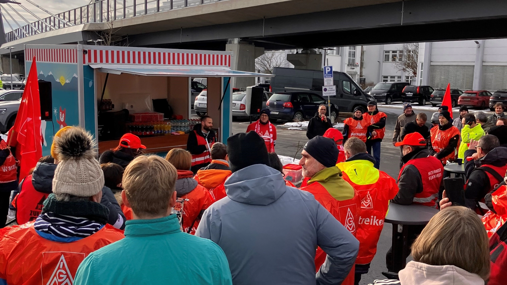 Warnstreik bei Steelcase