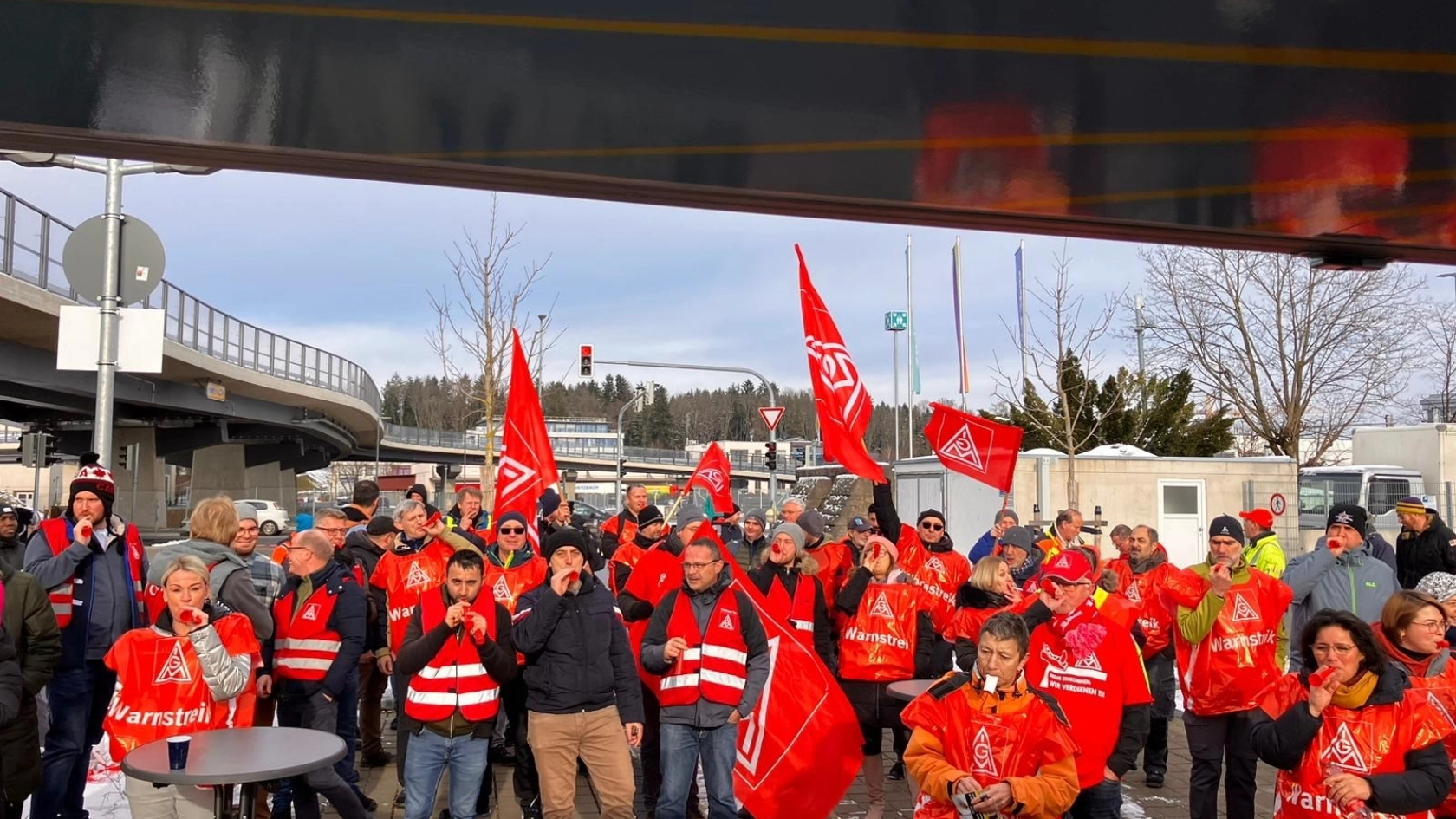 Warnstreik Steelcase