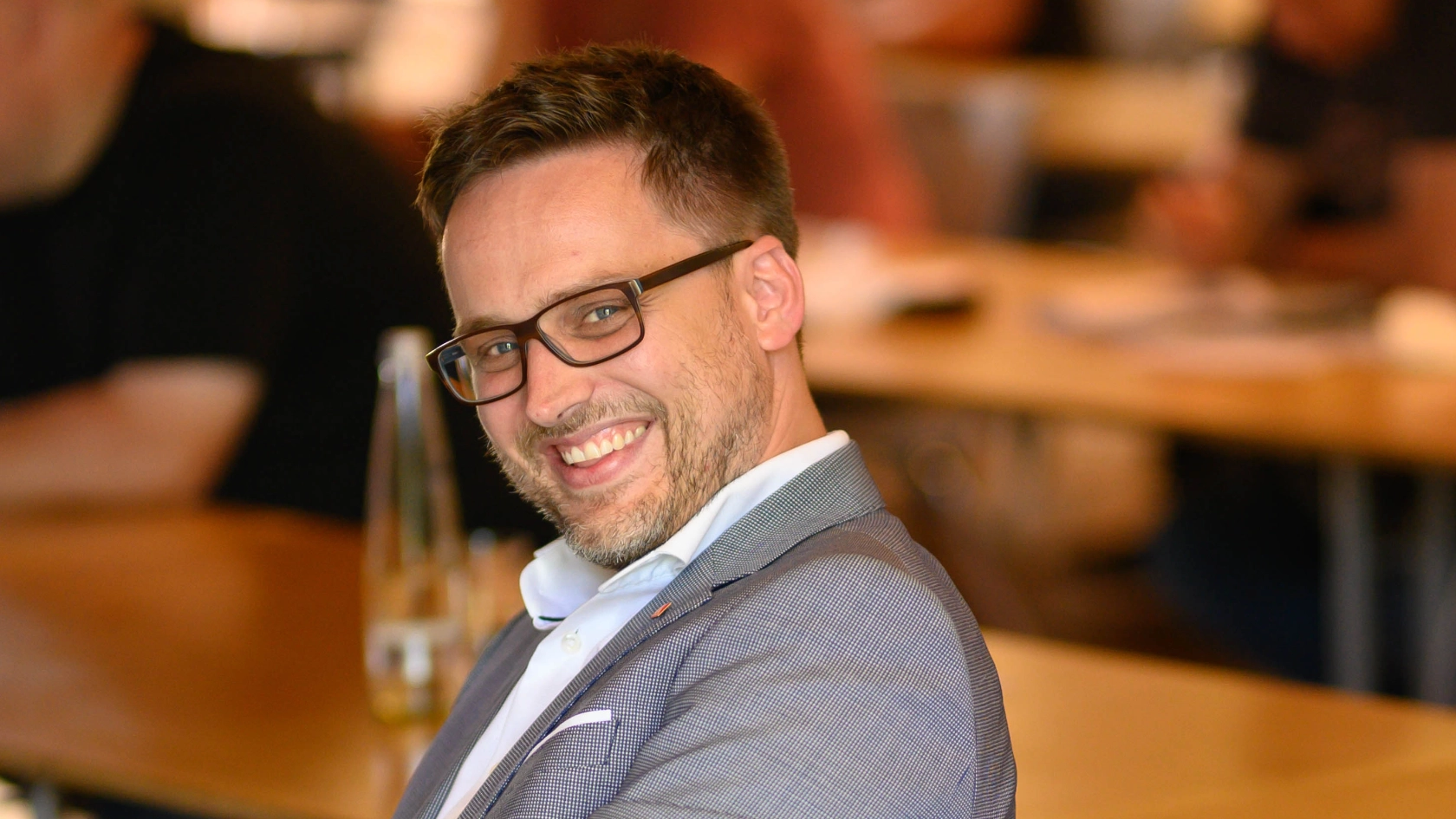 Florian Bauer, Bevollmächtigter der IG Metall Rosenheim.