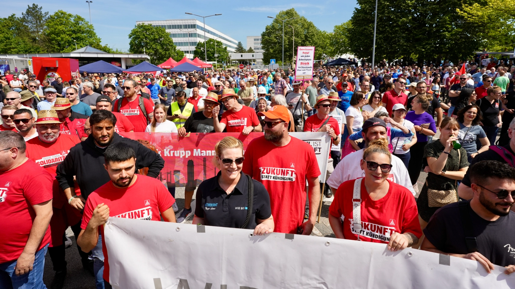 24-Stunden-Streik bei Ford in Köln