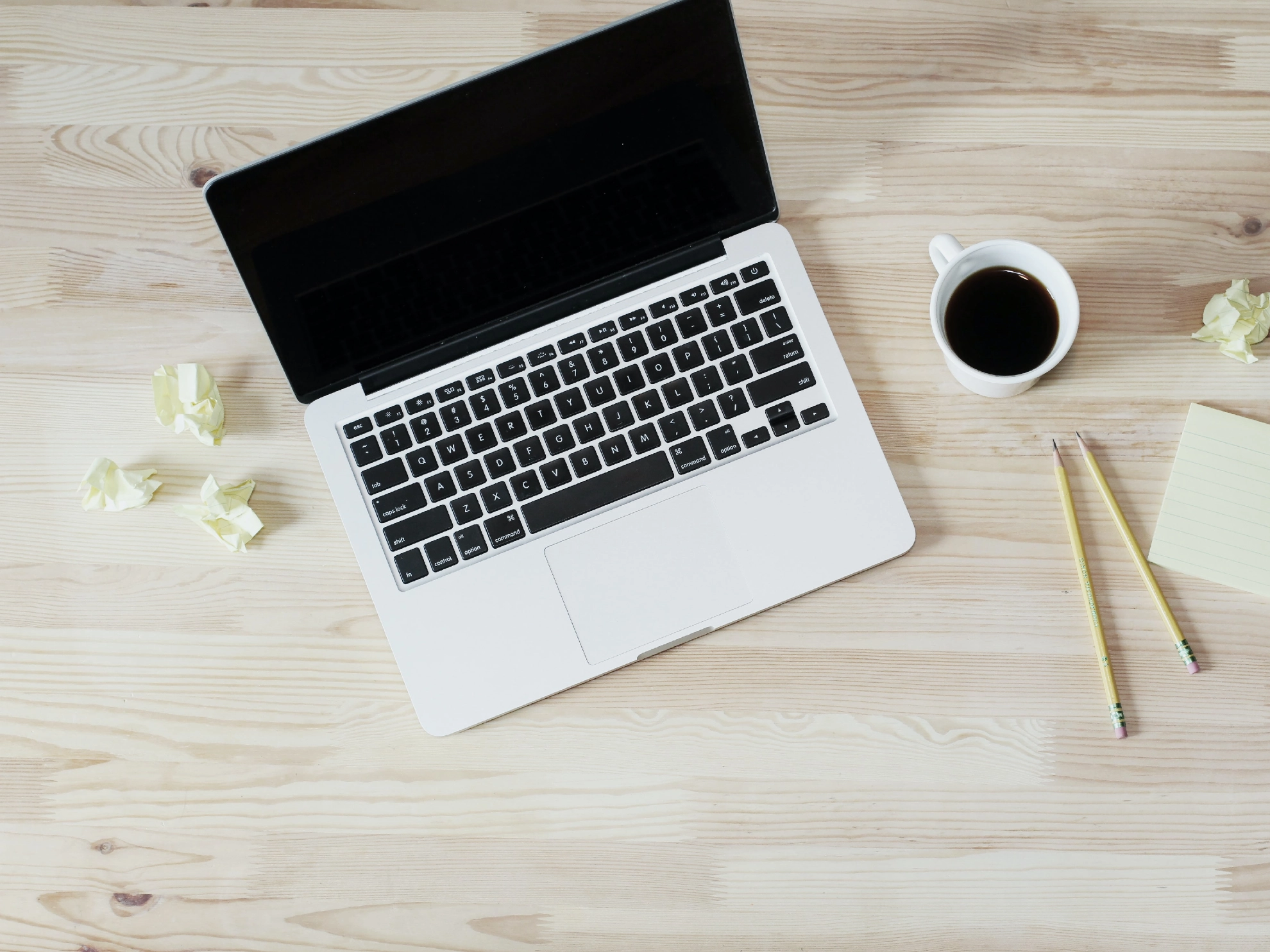 Online-Seminar Laptop Kaffee