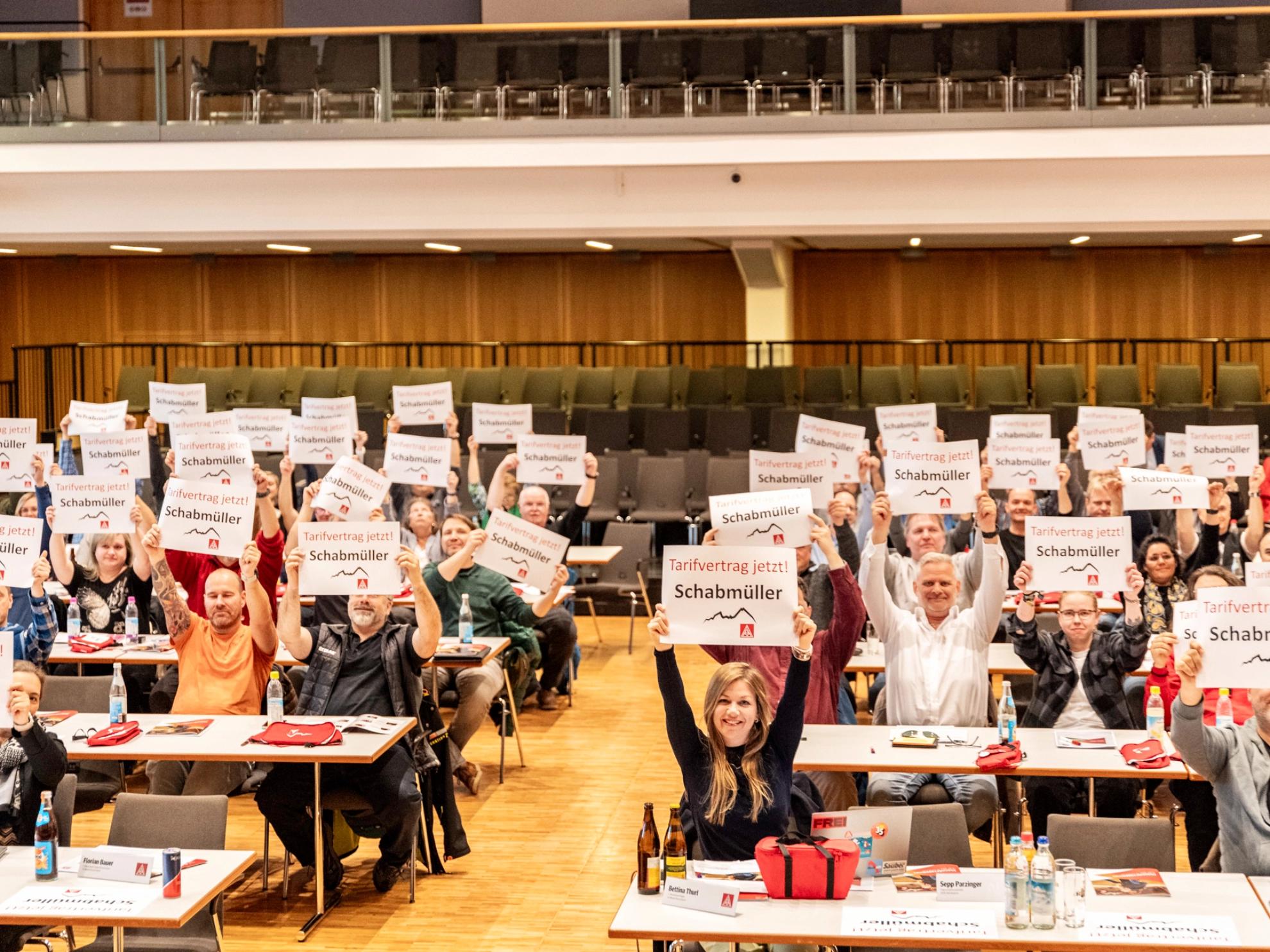 Auf der Delegiertenversammlung