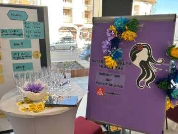 Frauentag - Powerfrühstück für unsere Kolleginnen 
