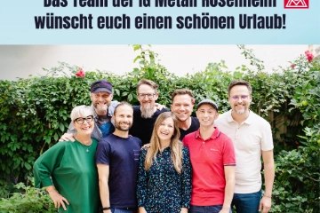Info zu den Öffnugszeiten im August. Wir wünschen eine erholsame Urlaubszeit!
