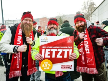 Mehr Geld für die Beschäftigten der holzverarbeitenden Industrie 