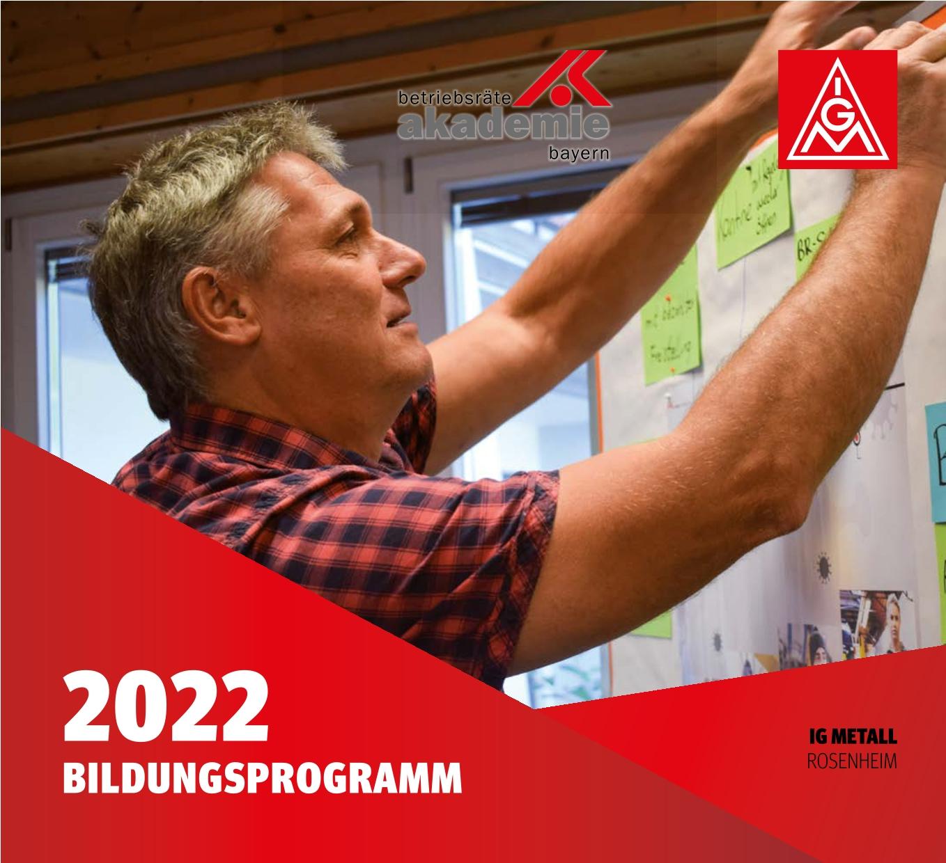 Betriebsräte Seminarprogramm 2022