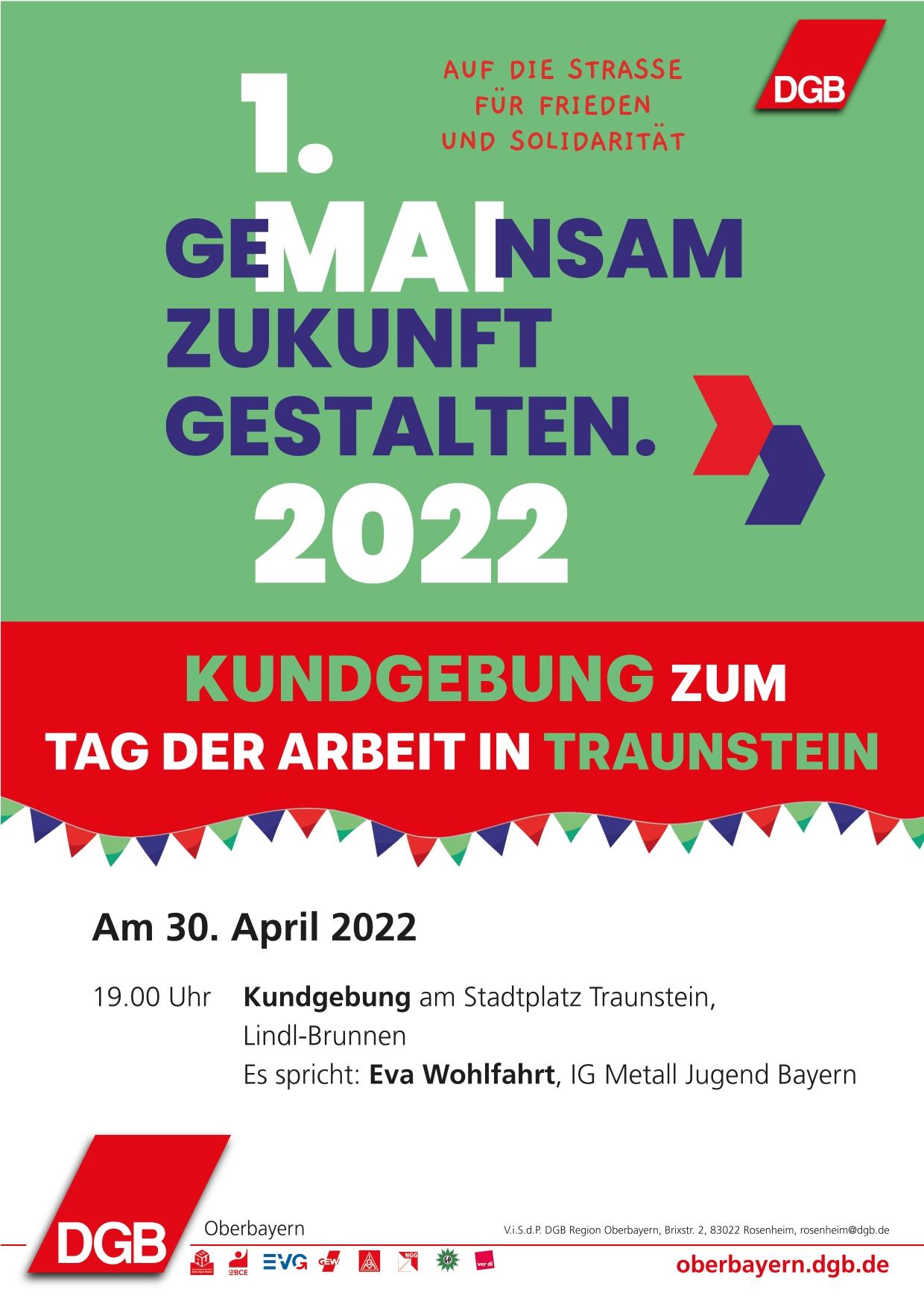 1. Mai in Traunstein